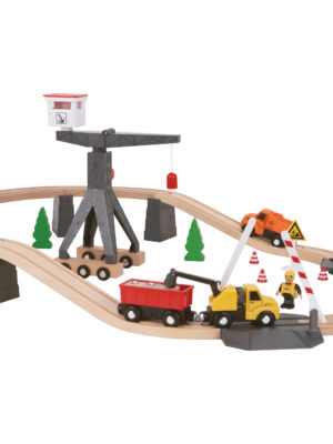 Construction Yard Train Set