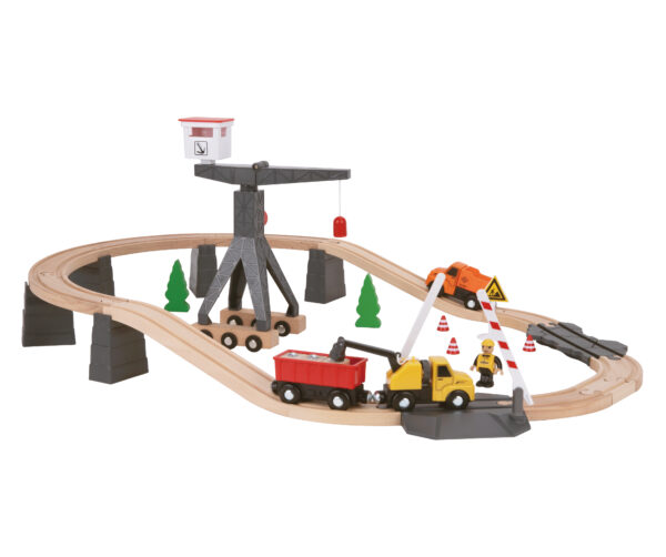 Construction Yard Train Set