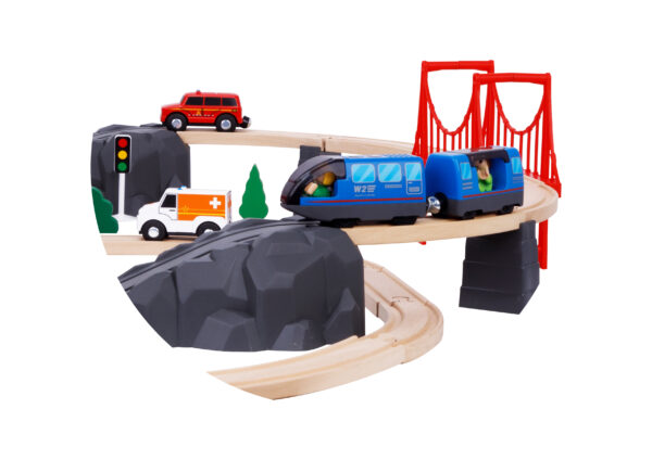 Fire Rescue Train Set - Image 2