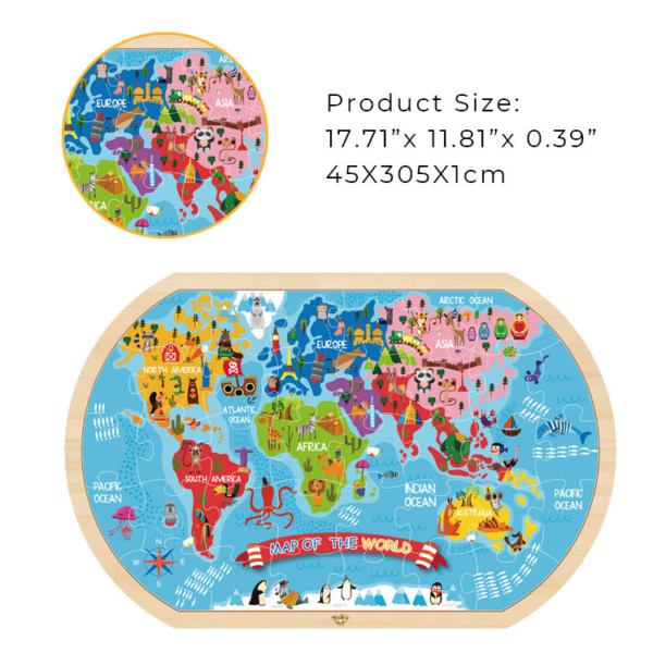 World Map Puzzle - Image 3