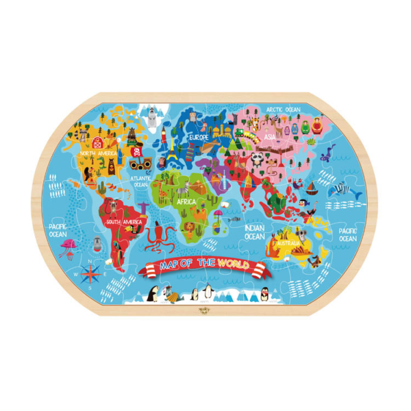 World Map Puzzle